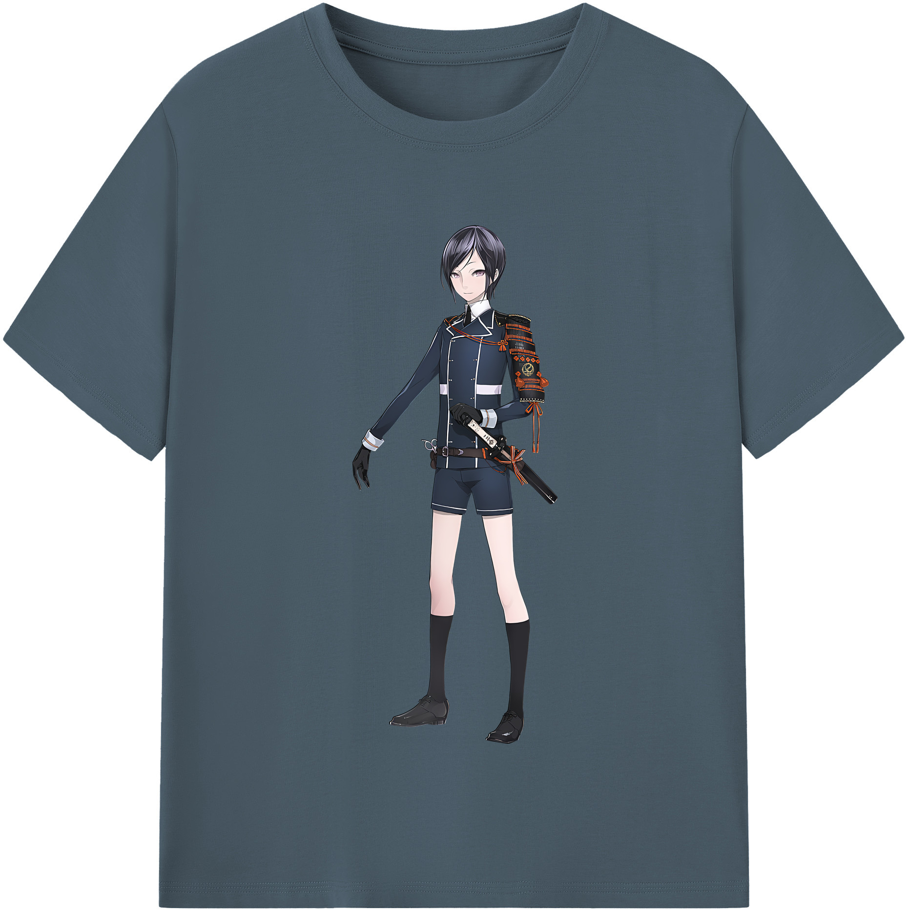（画像用） 刀剣乱舞 Touken Ranbu 綿100％半袖Tシャツ（フロントプリント）